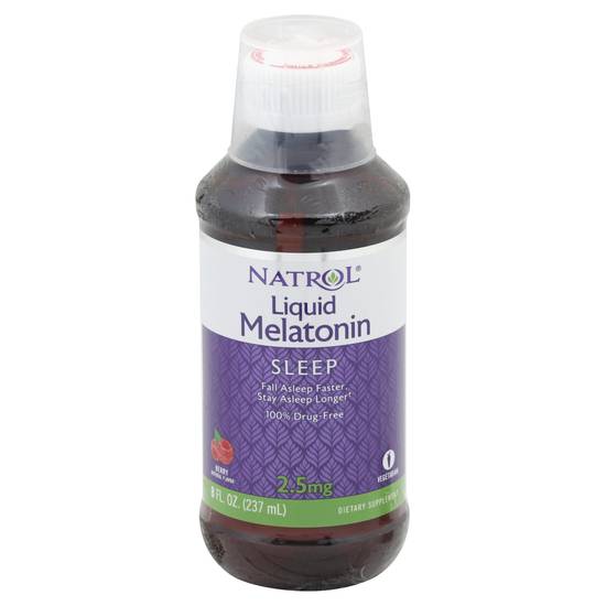 Natrol 2.5 mg Liquid Melatonin, Sleep Aid (8 fl oz)