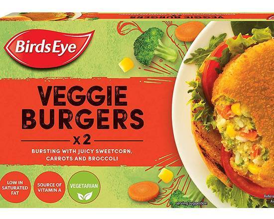 Birds Eye Vegetable Burgers (2 S)