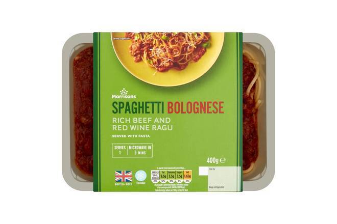 Morrisons Spaghetti Bolognese 400g