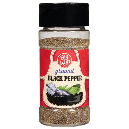 Big Win Ground Black Pepper - 2 oz