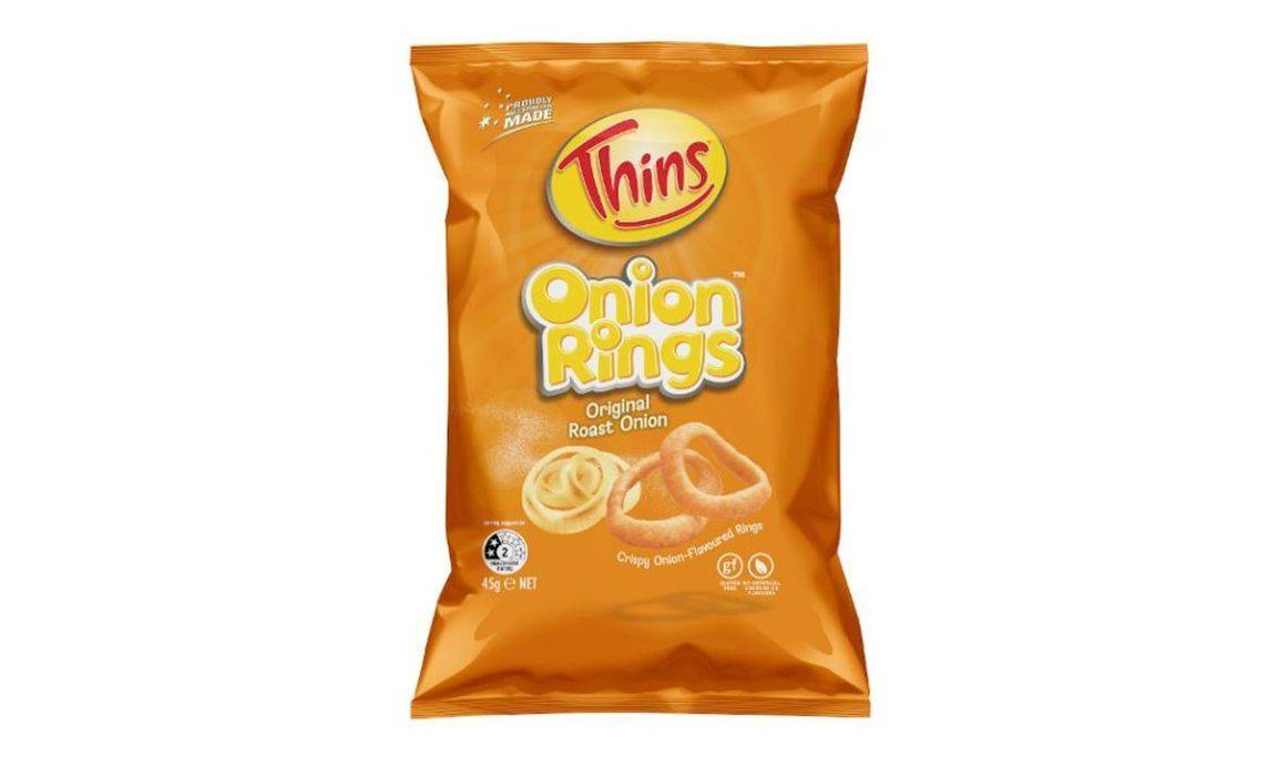 Thins Onion Rings Roast Onion 45G