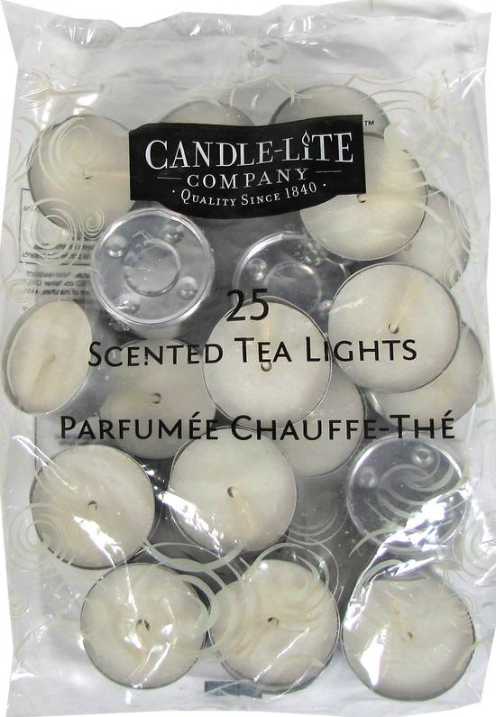 Candle Lite Vanilla Wafers Tea Lights (25 ct)