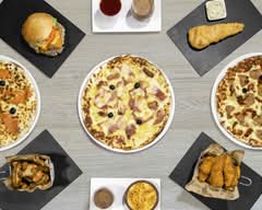 Food pizz burger 🍔