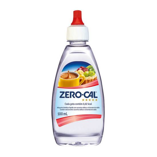 Zero-cal adoçante líquido (100 ml)