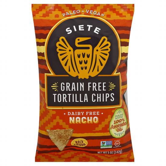 Siete Grain Free Nacho Tortilla Chips