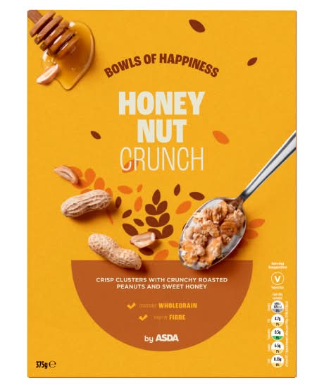 ASDA Honey Nut Crunch Cereal (375g)