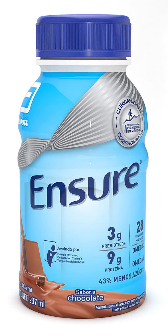Ensure · Suplemento alimenticio líquido advance, chocolate (237 ml)