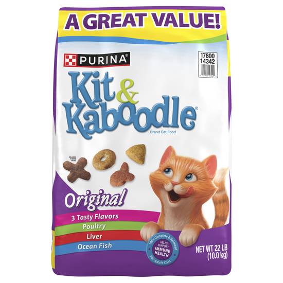 Purina Kit & Kaboodle Original 4 Flavors Cat Food