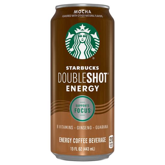 Starbucks Doubleshot Mocha Energy Coffee Beverage (15 fl oz)