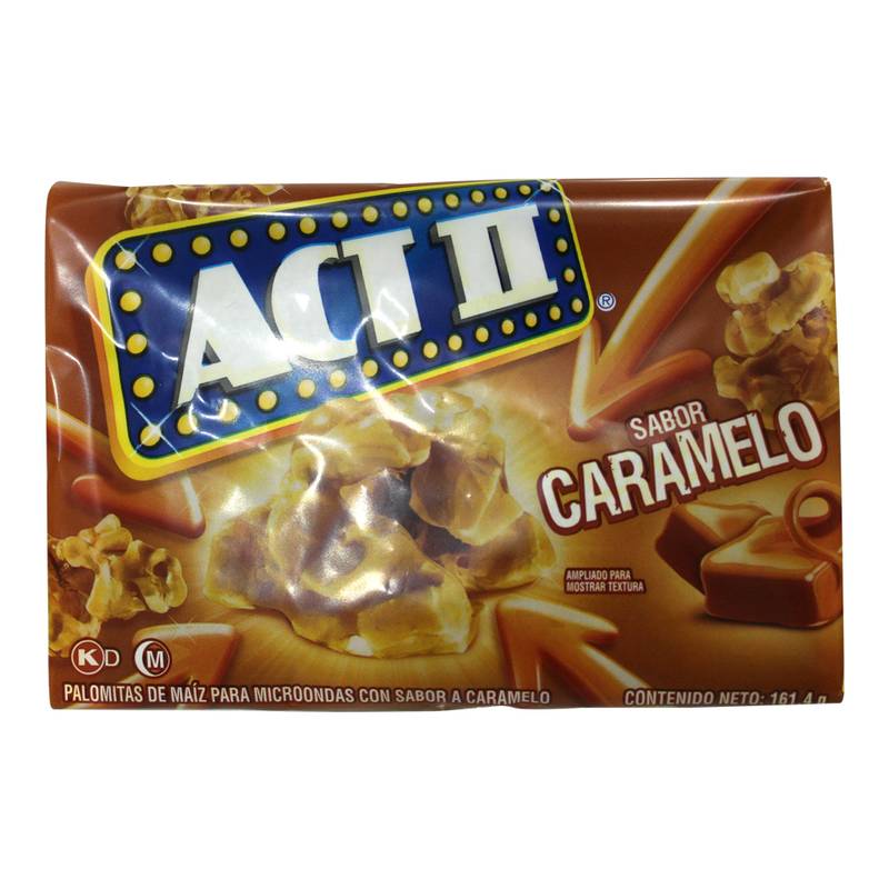 Act ii palomitas (caramelo)