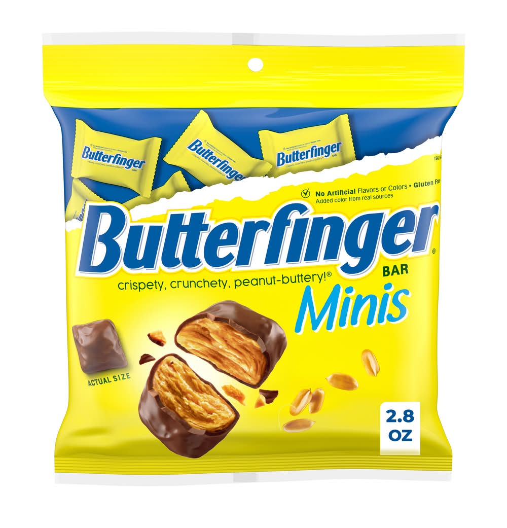 Butterfinger Peanut-Buttery Wrapped Minis Candy Bar (2.8 oz)
