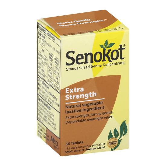 Senokot Extra Strength Laxative Tablets (36 ct)