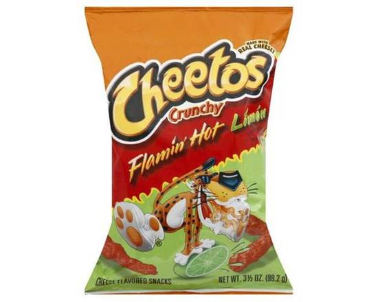 Cheetos Crunchy Flamin' Hot Tangy Chili Fusion Cheese Snacks - 2.75 Ounce  Bags - 6ct Box