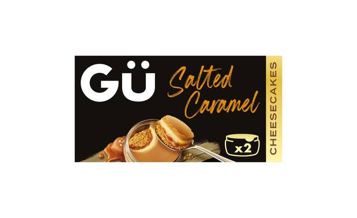 Gu Salted Caramel Cheesecake Desserts 2 x 92g (401620)