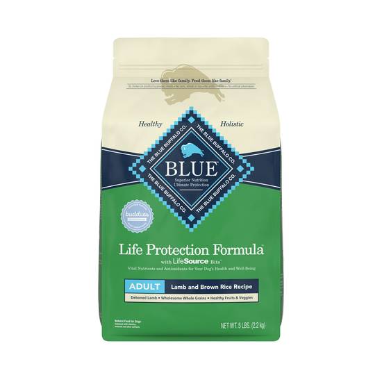 Blue Buffalo® Life Protection Formula™ Adult Dry Dog Food - Natural, Lamb (Flavor: Lamb & Brown Rice, Size: 30 Lb)