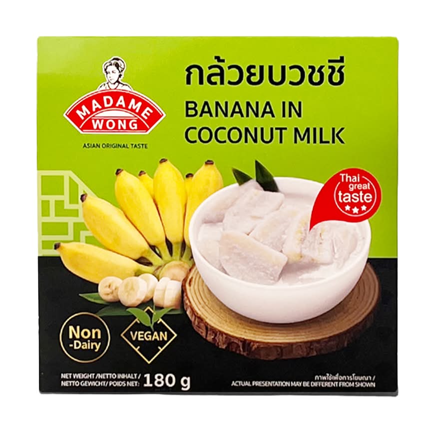 MADAME WONG Banana Ball in Coconut Milk 180g