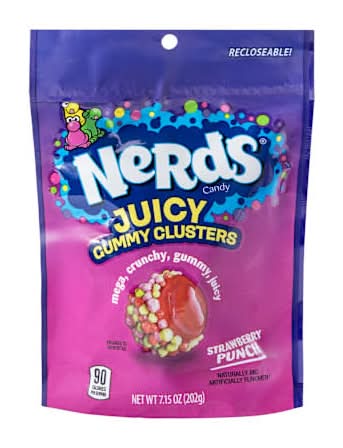 Nerds® Juicy Strawberry Punch Gummy Clusters 7.15oz Strawberry Punch