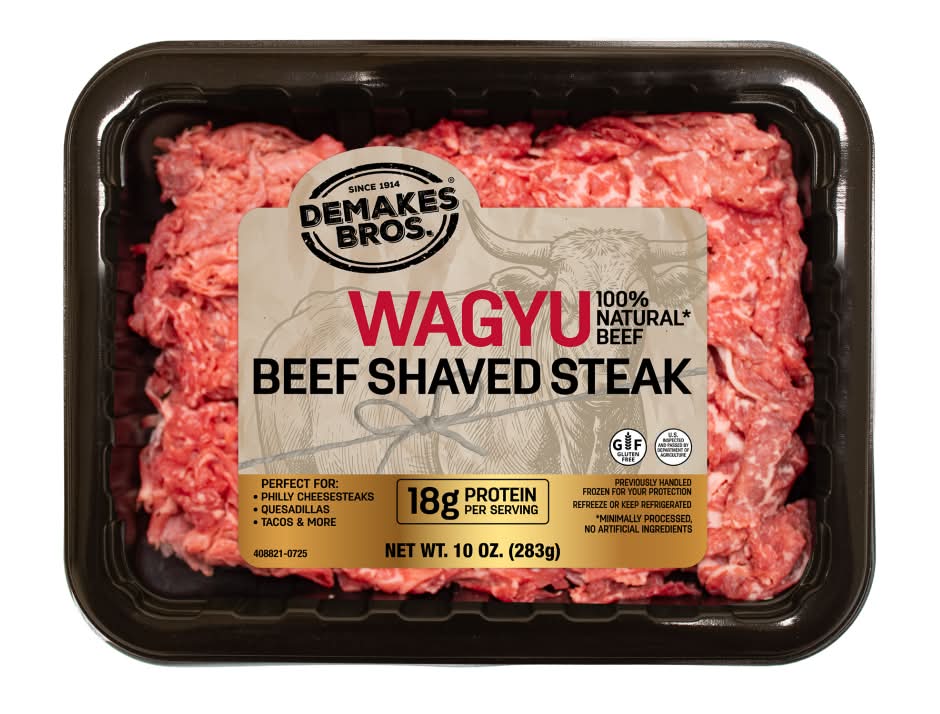 Demakes Bros.® Wagyu Beef Shaved Steak