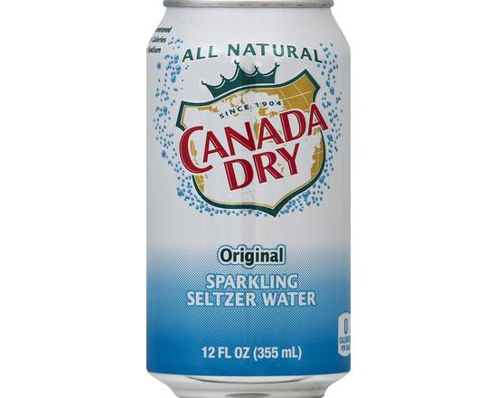 Canada Dry · Original Sparkling Seltzer Water (12 fl oz)