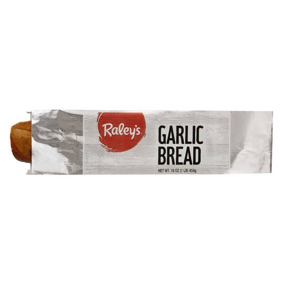 Raley's Foil Wrapped Bread (garlic)