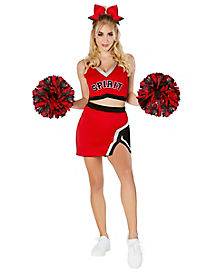 Adult Touchdown Babe Cheerleader Costume (Adult Medium)