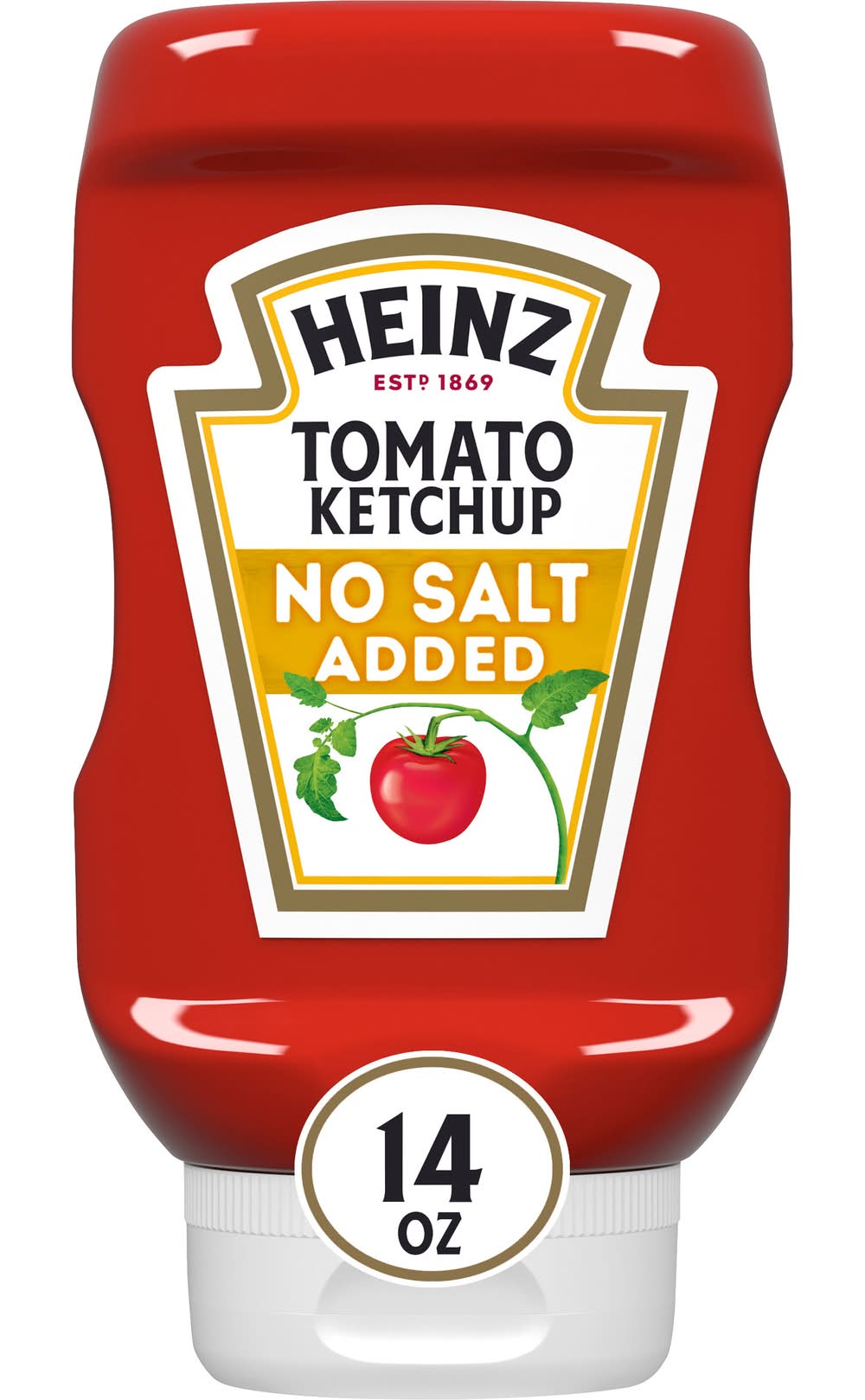Heinz No Salt Added Tomato Ketchup (14 oz)