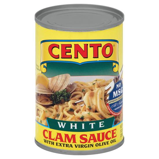Cento Clam Sauce With Extra Virgin Olive Oil