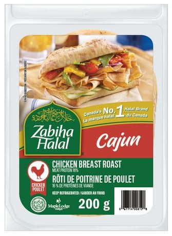 Zabiha Halal Cajun Chicken Breast Roast (200 g)