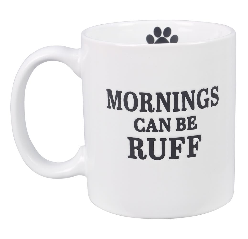 Young's Mornings Can Be Ruff Mug