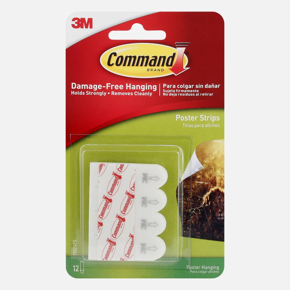 Command Damage-Free Hanging Poster Strips