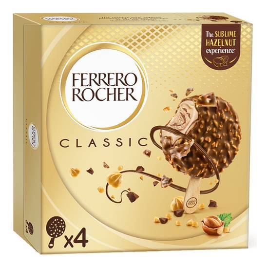 Ferrero Rocher - Glace classique (noisette - chocolat au lait)