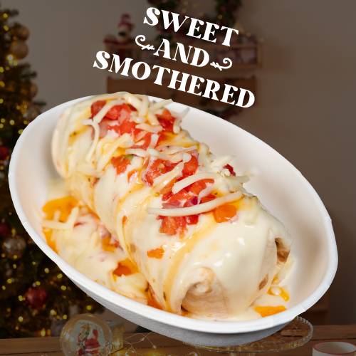 Sweet and Smothered Burrito