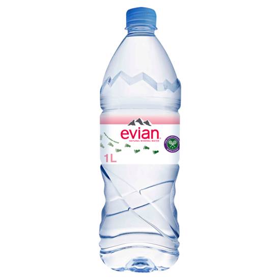 Evian Natural Mineral Water (1 L)