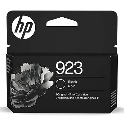 HP Standard Yield Ink Cartridge, 923 Black