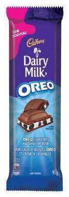 Cadbury Dairy Milk Oreo Chocolate Bar (95 g)