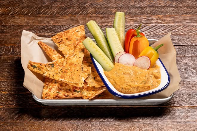 Roasted Pepper Hummus