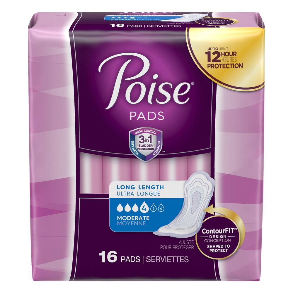 Poise Pads Ex Plus (11.7 oz)