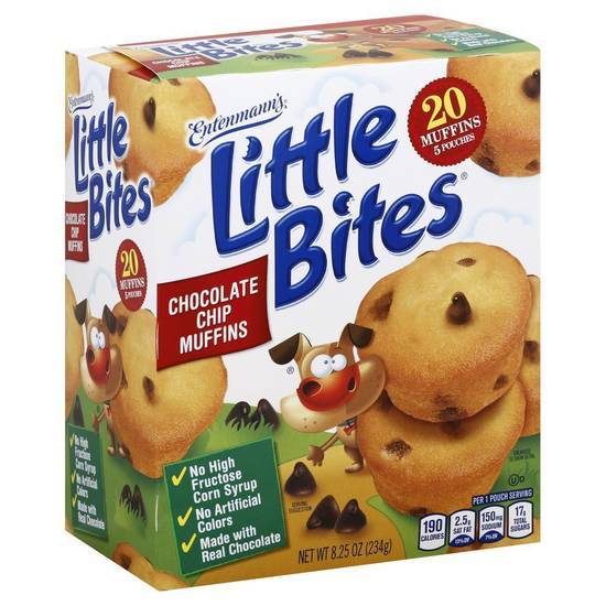 Entenmann's Little Bites Chocolate Chip Muffins (8.25 oz, 5 ct)