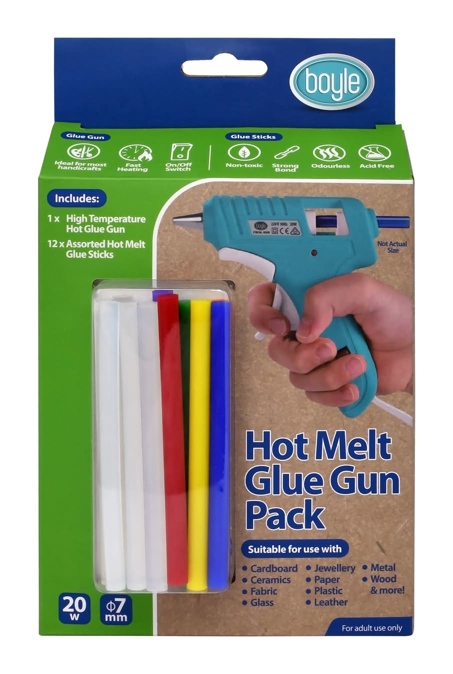 Boyle Hot Melt Glue Gun Pack
