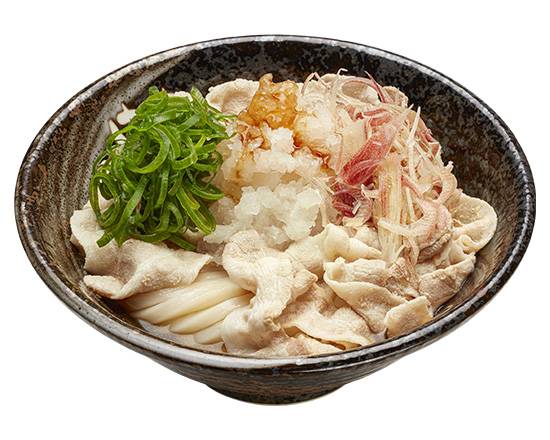 3種薬味豚しゃぶうどん