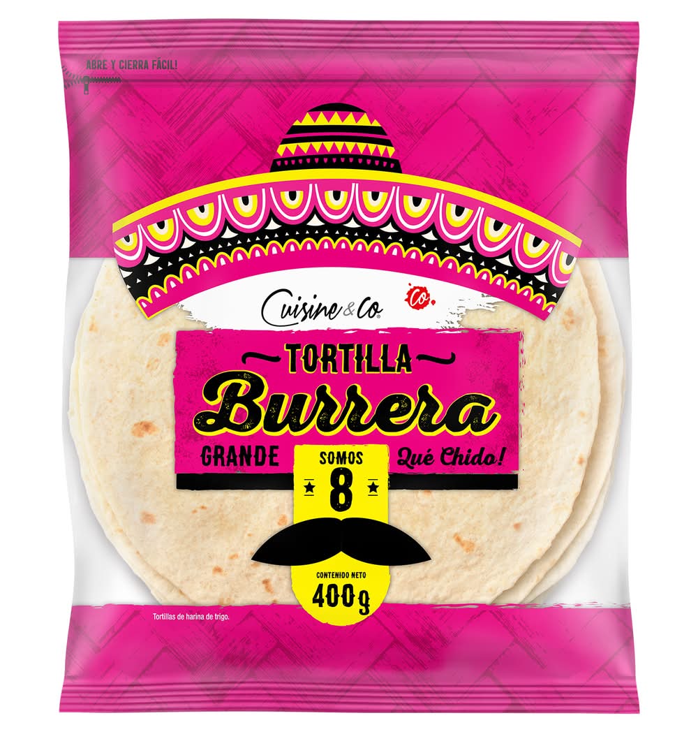 Cuisine & Co · Tortilla burrera (8 un)