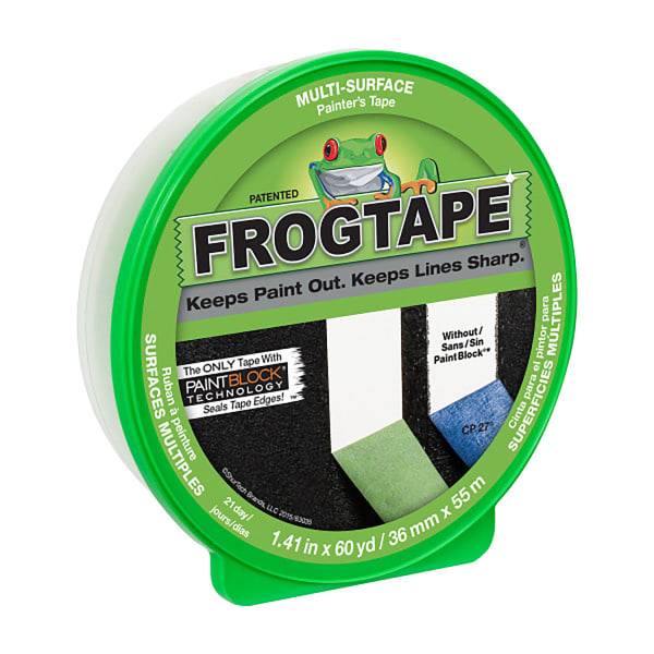 Frogtape Multi-Surface Painting Tape, 1-7/16" X 2160", Green