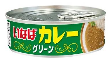 367938：いなばカレー グリーン 100G / Inaba Curry Green(Canned Food)
