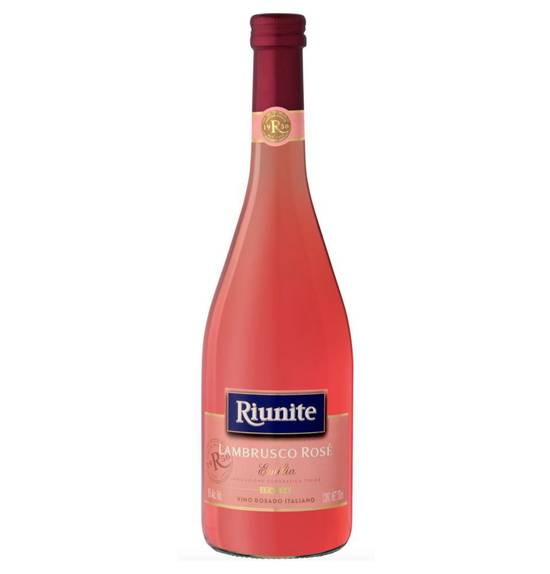 Riunite vino rosado lambrusco emilia (750 ml)