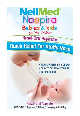 Neilmed Naspira Nasal Oral Aspirator