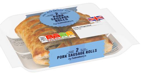 Sainsbury's Sausage Rolls (2 pack)