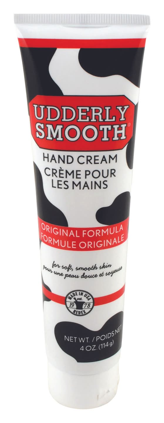 Udderly Smooth Lightly Scented Scent Hand Cream 4 Oz 1 Pk