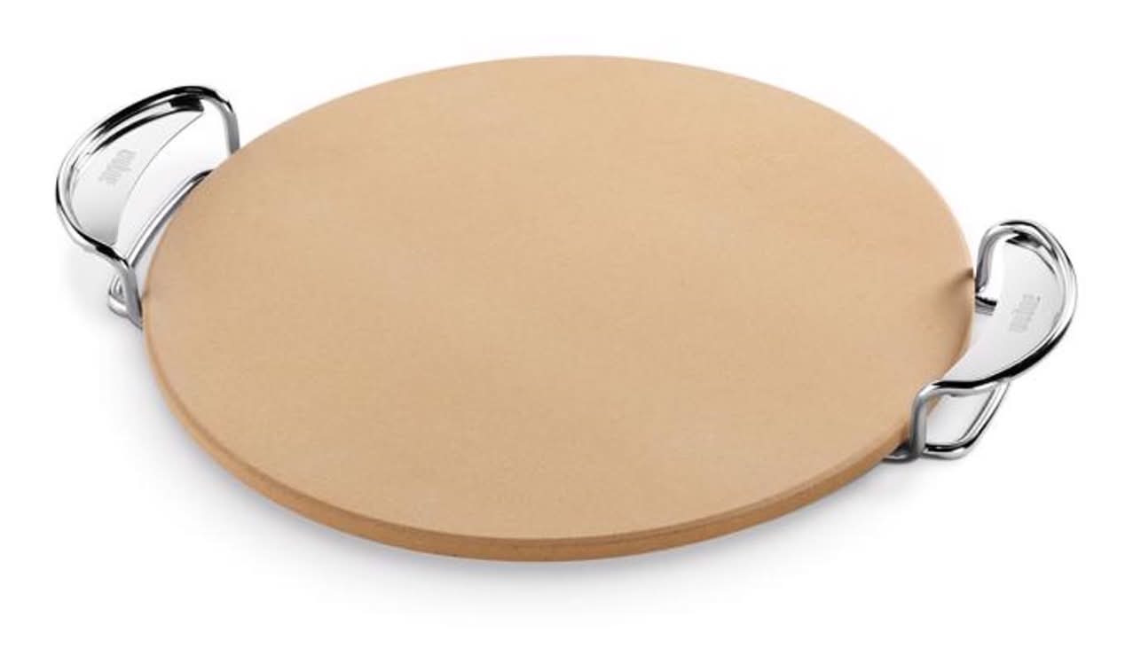 Weber Gourmet Bbq System Ceramic Beige Grill Pizza Stone 1