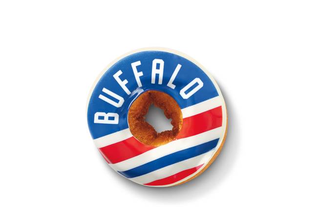 Buffalo Football Donut