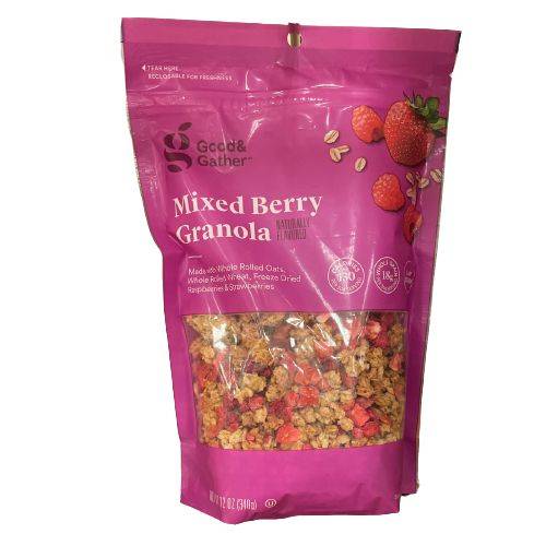 Good & Gather Mixed Berry Granola (12 oz)